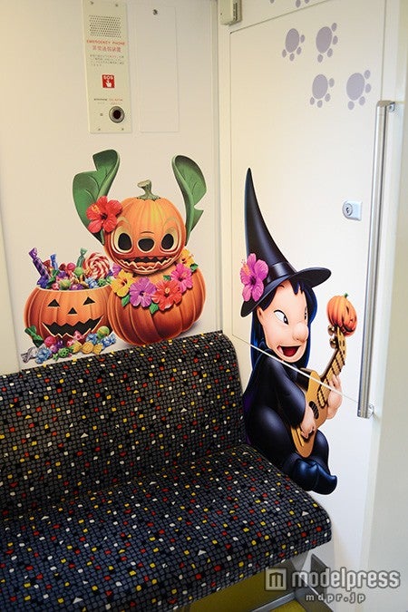 「スティッチ・エンカウンター・ライナー」車内ラッピング