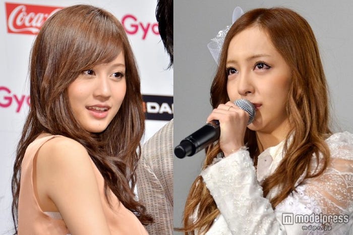 前田敦子と板野友美 (C)モデルプレス