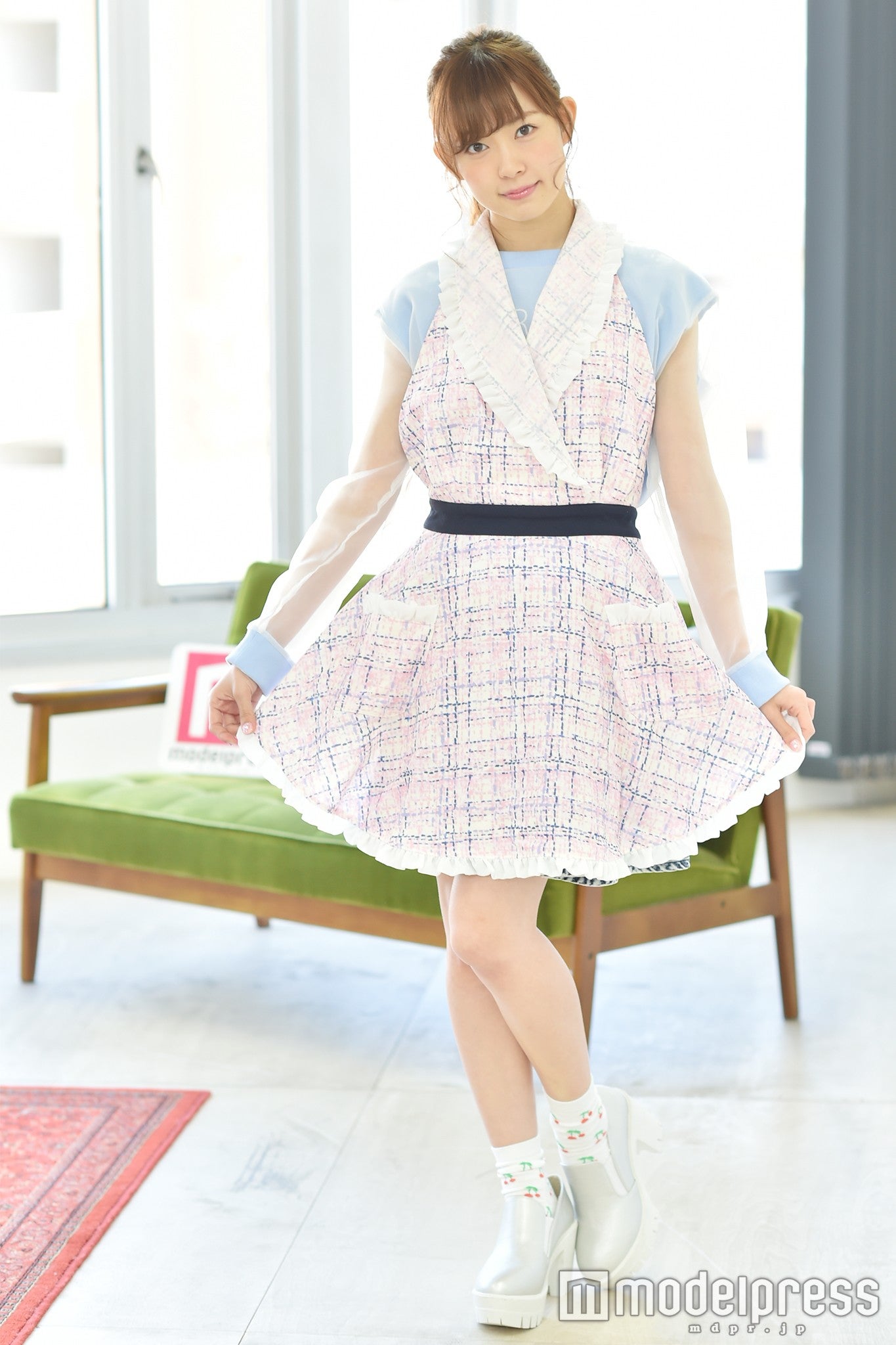 エプロン姿のみるきーもキュート！／WEGO、For my darling（C）モデルプレス