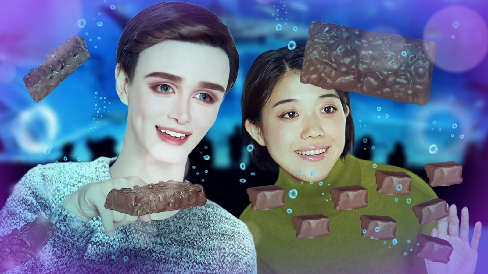 （左）Matt／新WEBCMより（提供写真）