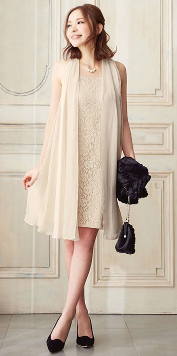 3wayノースリーブドレスワンピース「Pierrot」7,538円（税込）