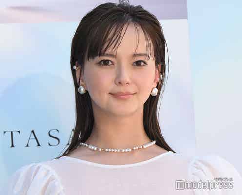 多部未華子、美デコルテ透けるホワイトドレス姿で可憐オーラ【TASAKI FLOATING SHELL】