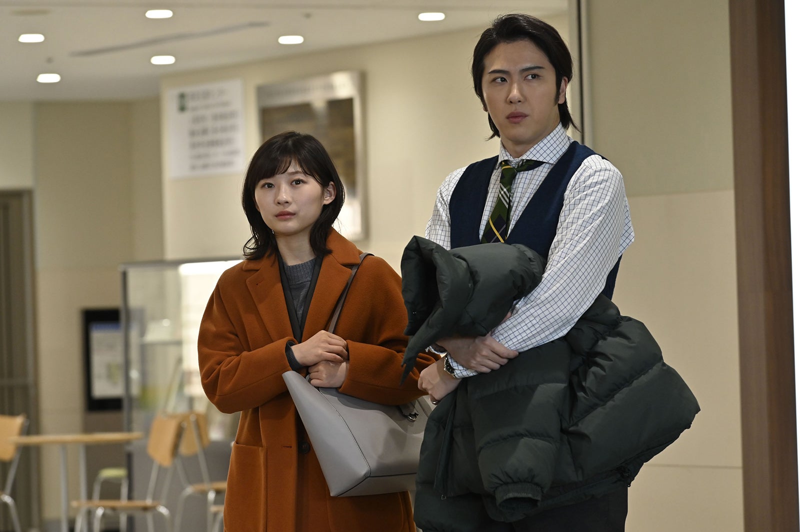 伊藤沙莉、尾上松也／「ミステリと言う勿れ」第7話より（C）田村由美／小学館 （C）フジテレビジョン