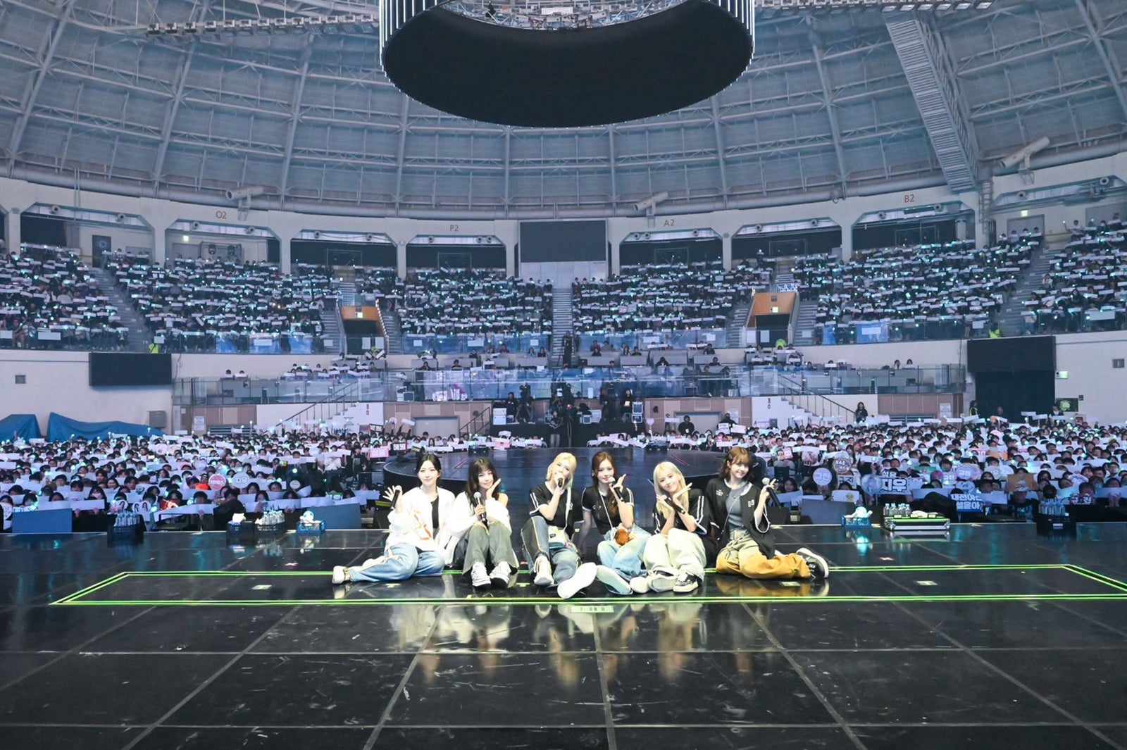 「NMIXX 2ND FAN CONCERT NMIXX CHANGE UP：MIXX LAB」の様子（提供写真）