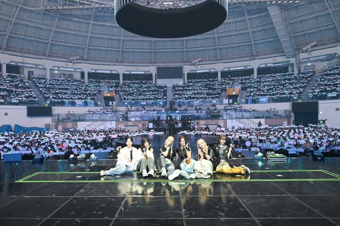 「NMIXX 2ND FAN CONCERT NMIXX CHANGE UP:MIXX LAB」の様子(提供写真)