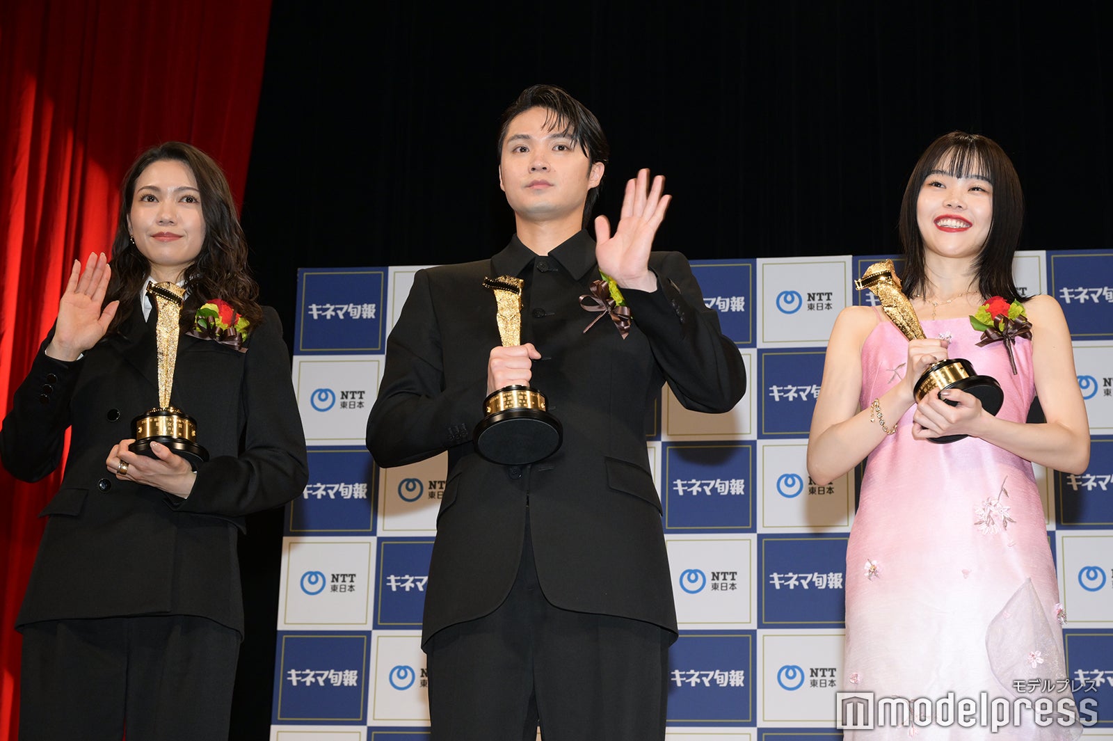 二階堂ふみ、磯村勇斗、アイナ・ジ・エンド（C）モデルプレス