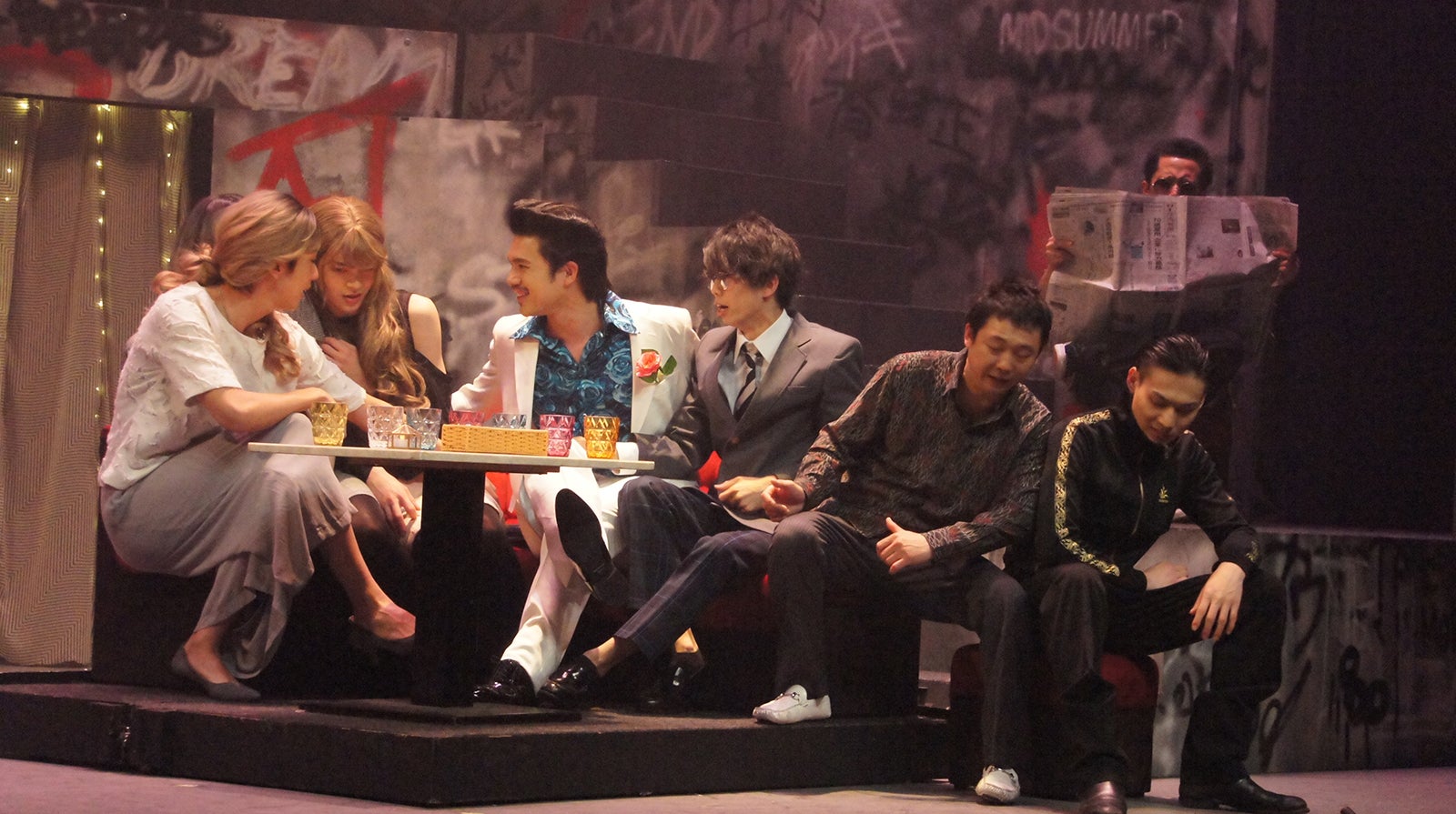 舞台「クローズZERO」ゲネプロ （提供写真）