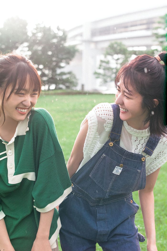 菅井友香、土生瑞穂(C)細居幸次郎/集英社