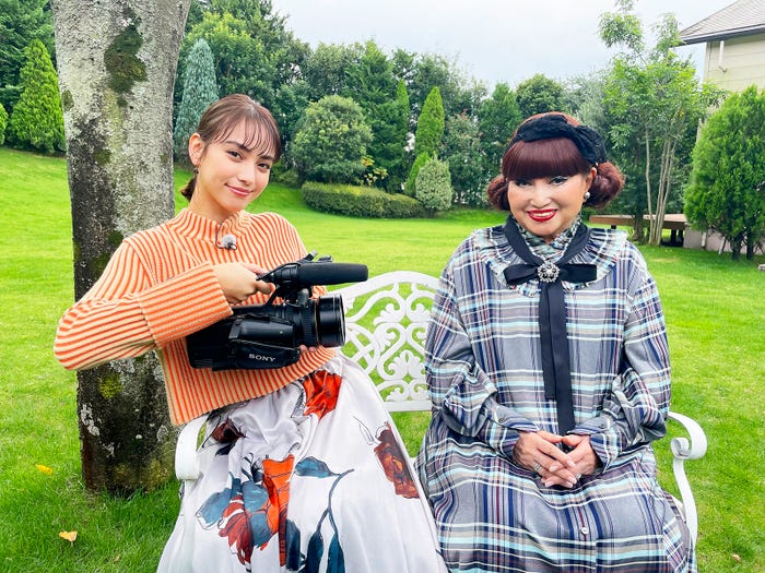 滝沢カレン、黒柳徹子 (C)日本テレビ