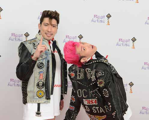 EXIT、インパクト抜群衣装のイメージは?「ギャグを8個入れたいと思うので見つけて」<ベストアーティスト2021>