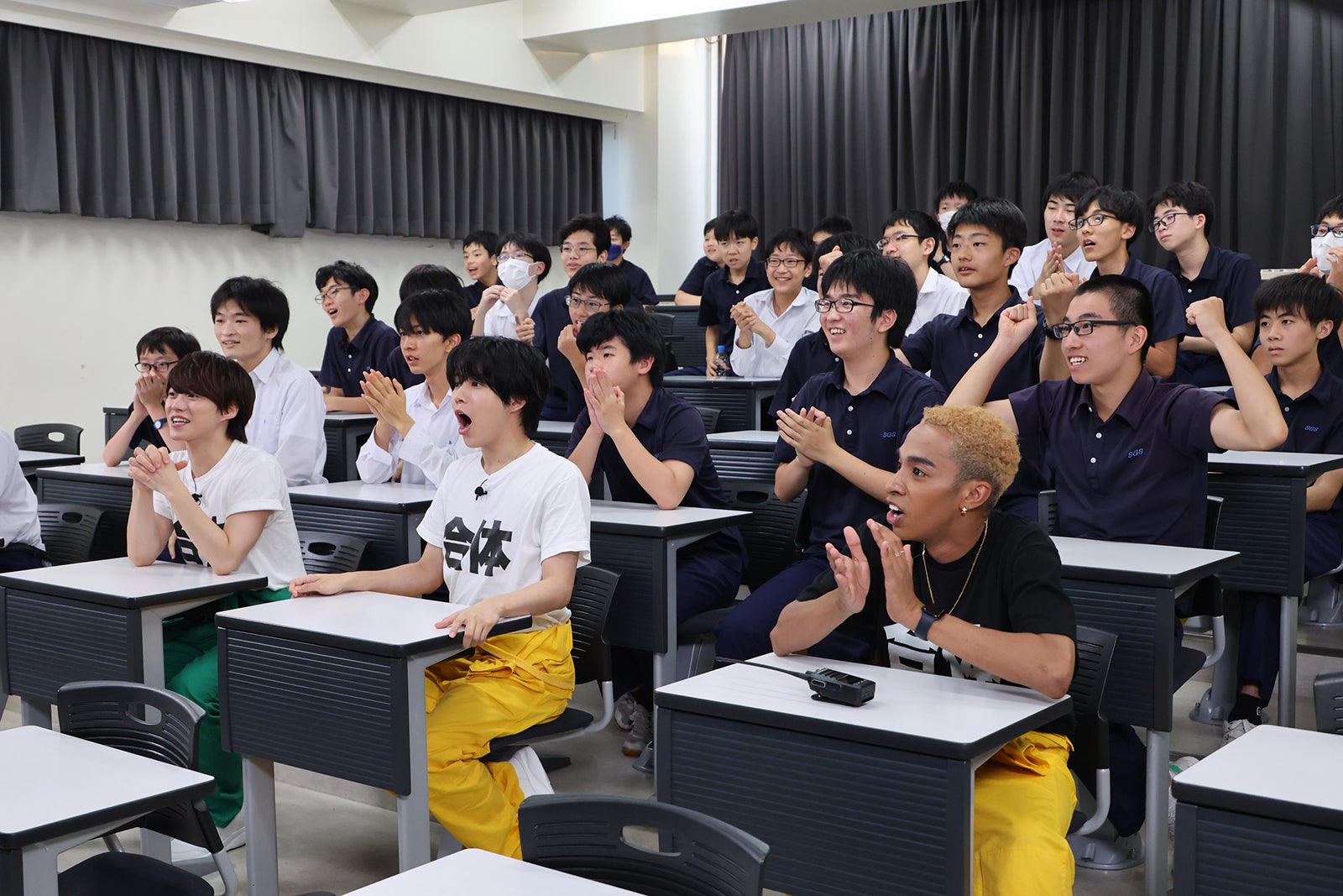 大橋和也、長尾謙杜、草間リチャード敬太（C）カンテレ