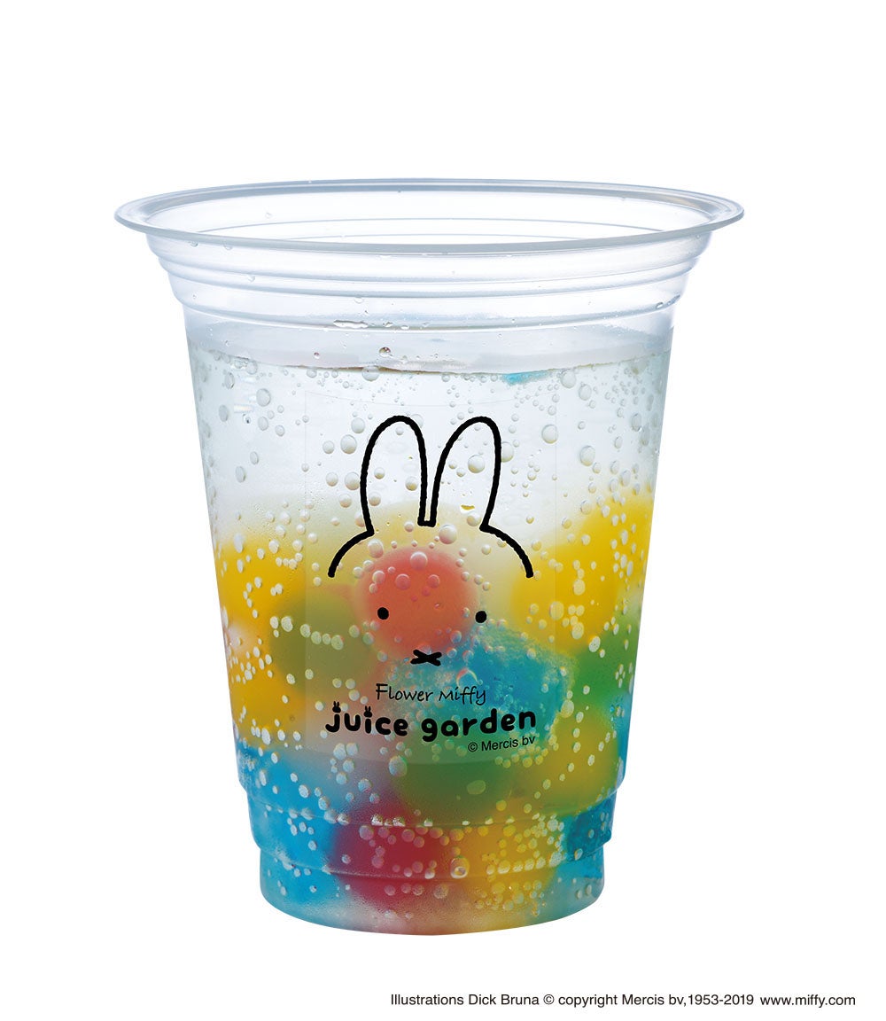 カラフルゼリーソーダ　650円（税込）／Illustrations Dick Bruna（C）copyright Mercis bv,1953-2019 www.miffy.com