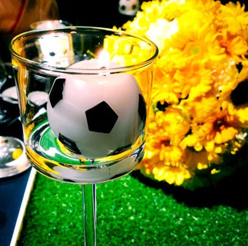 長友佑都選手&平愛梨の結婚披露宴の装飾/平祐奈オフィシャルブログ(Ameba)より