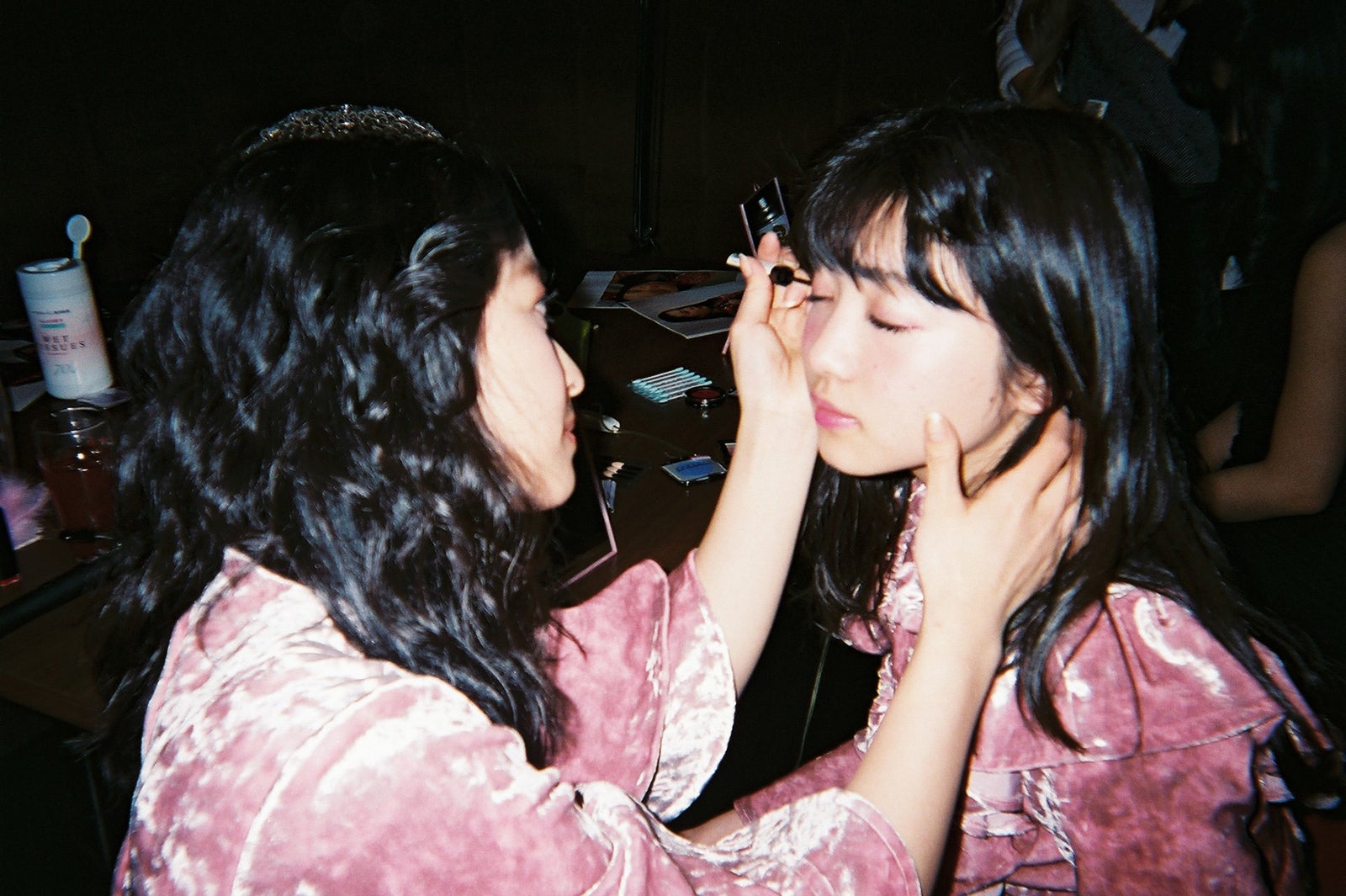 メイクブース（画像提供：avex）