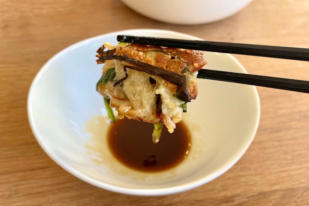 ロバート馬場　豆腐チヂミ