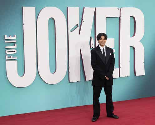 山田裕貴、海外レッドカーペット初登場 レディ・ガガと対面でハグ「僕のことを覚えてくださっていて」【ジョーカー2】