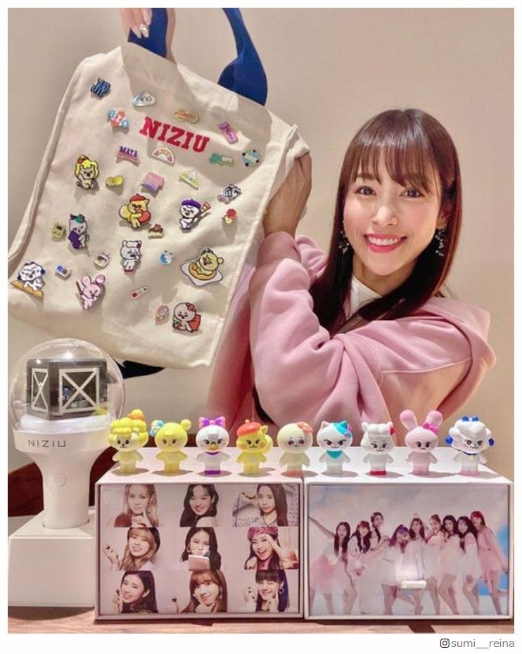 鷲見玲奈、“人生初の推し”NiziUイベント参加で興奮「オタク万歳！」