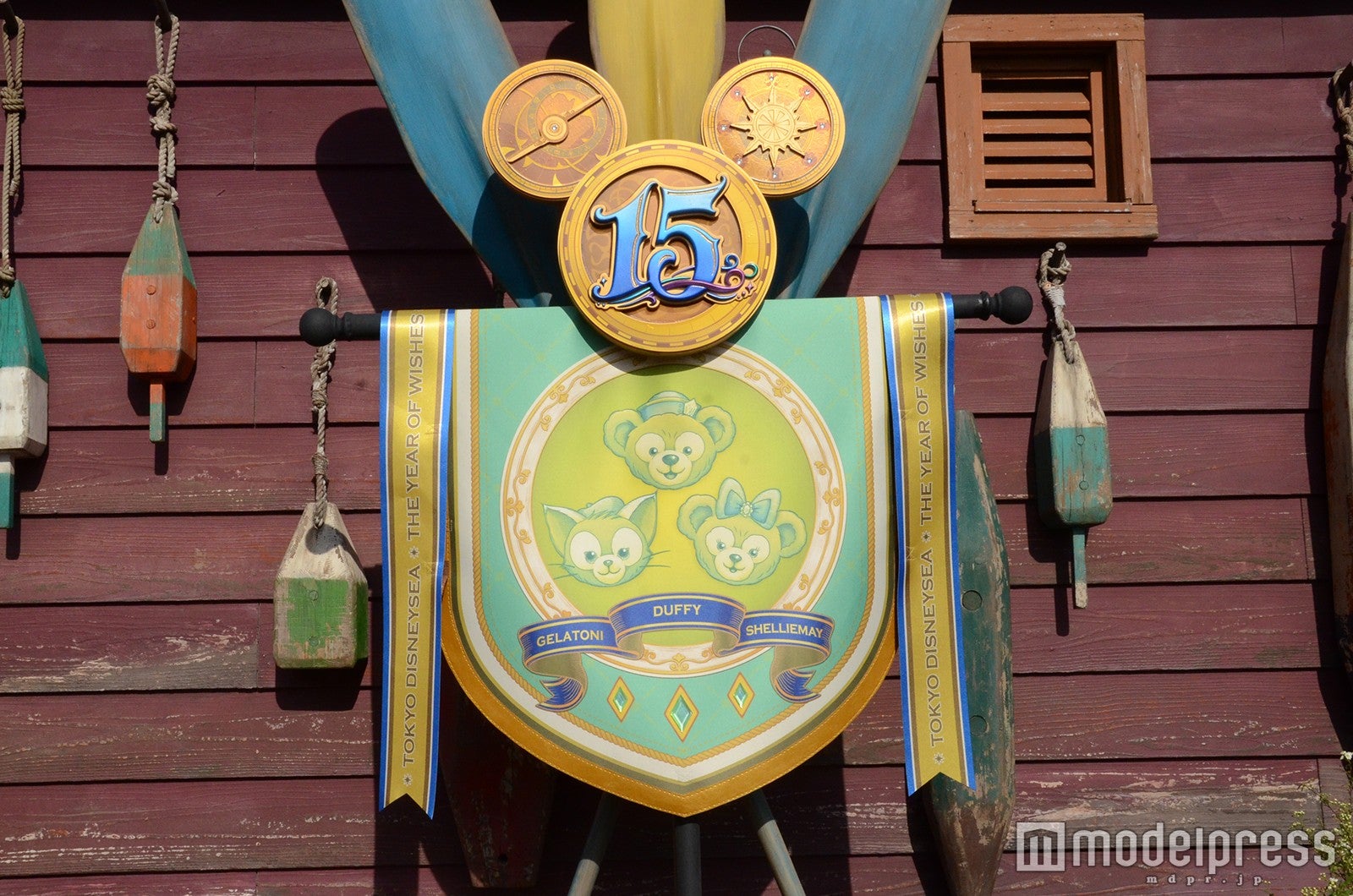 デコレーション／「東京ディズニーシー15周年“ザ・イヤー・オブ・ウィッシュ”」（C）モデルプレス