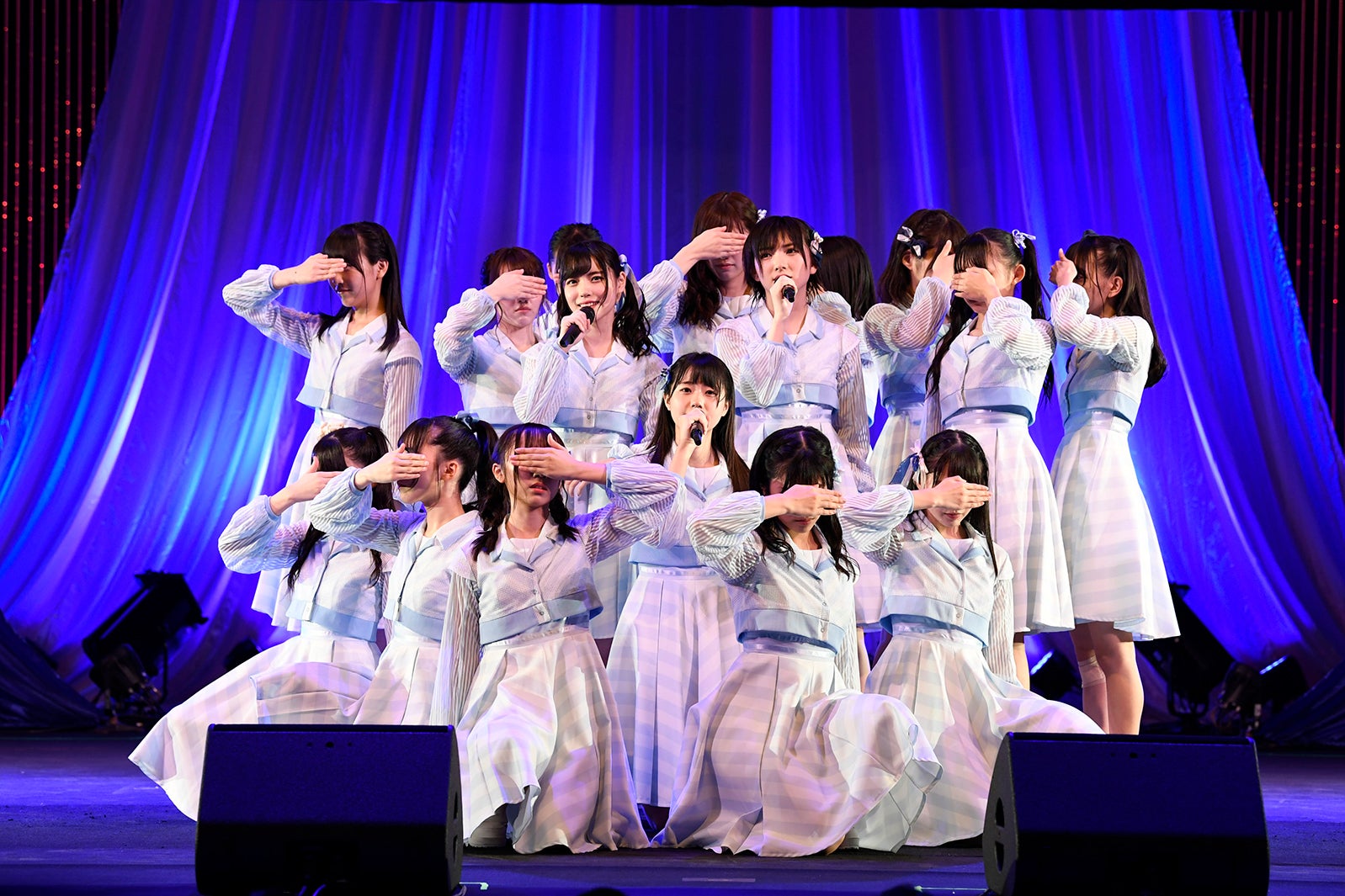 STU48⻄⽇本豪⾬⽀援活動「がんばろう！瀬⼾内」チャリティーコンサートツアー最終公演（C）STU