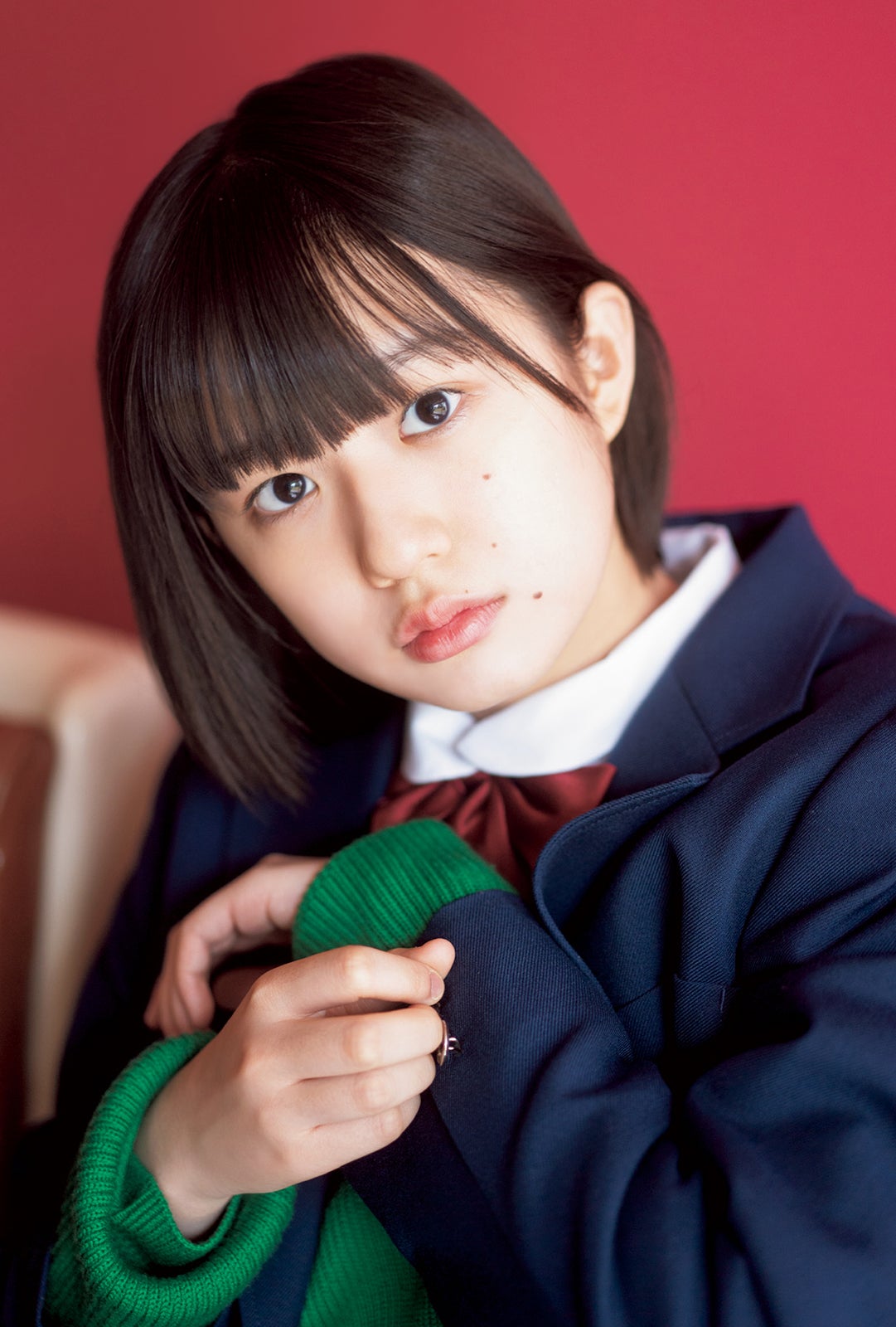 小久保柚乃／「B.L.T.graduation2022中学卒業」ローソンエンタテインメント購入特典ポストカード （画像提供：東京ニュース通信社）