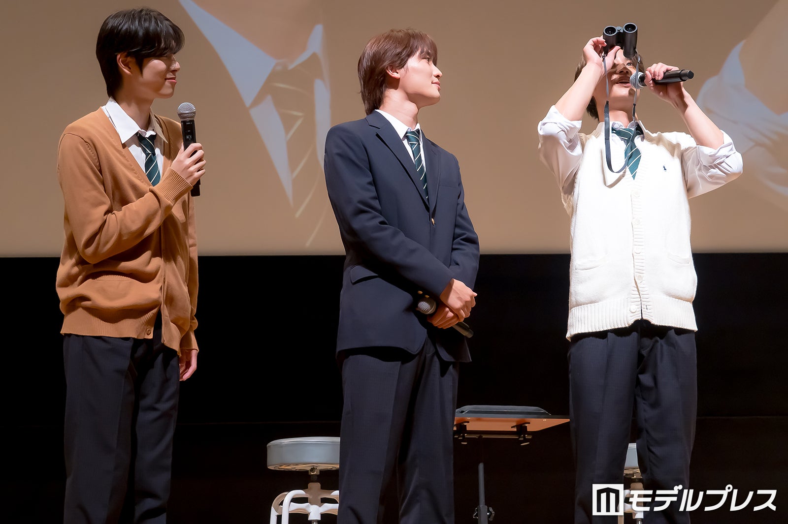 福田歩汰、桜木雅哉、清水海李（C）モデルプレス