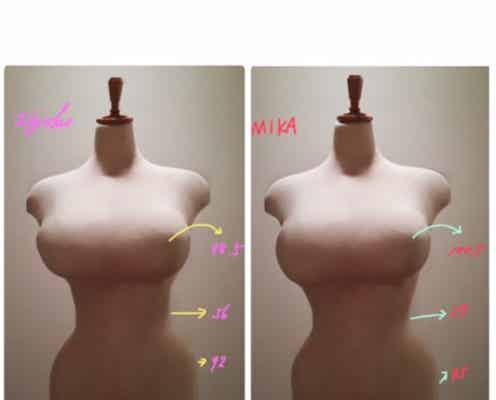 叶姉妹、スリーサイズを告白 ファビュラスボディを忠実再現した特注トルソーが話題