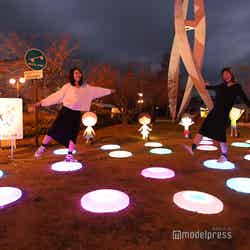 「ちびまる子ちゃんランド」20周年を記念した限定イルミネーション。(C)モデルプレス