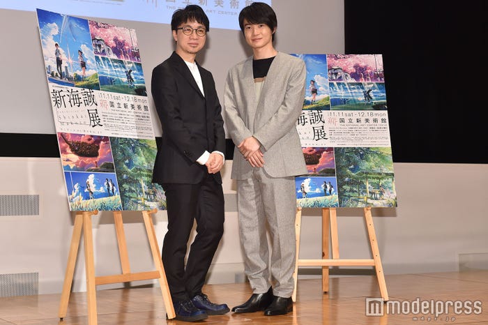 新海誠監督、神木隆之介 (C)モデルプレス