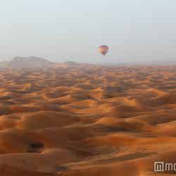 熱気球での冒険／画像提供：ドバイ政府観光・商務局
