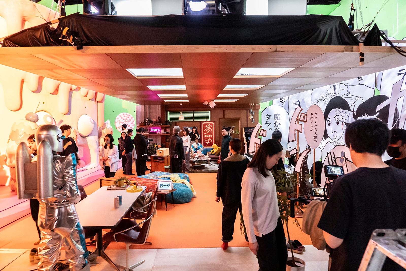 新WEB－CM「夢中がはじまる。」篇メイキングより（提供写真）