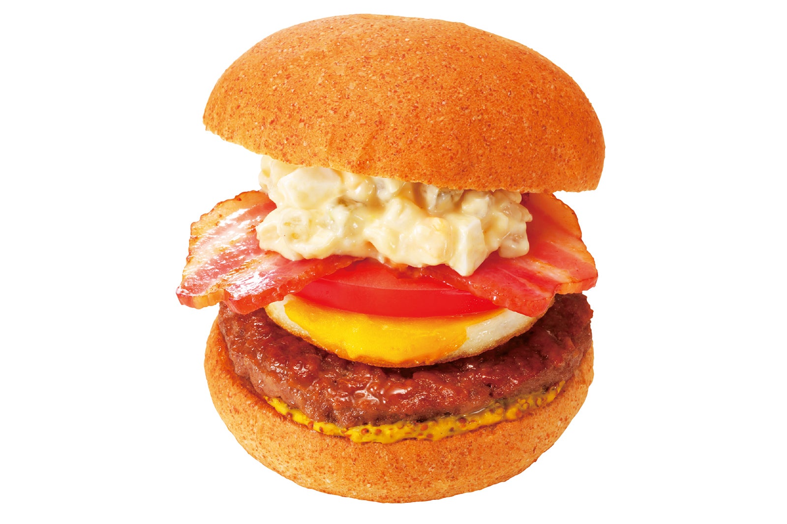 プレミアム厚切りベーコンエッグバーガー／画像提供：ファーストキッチン株式会社