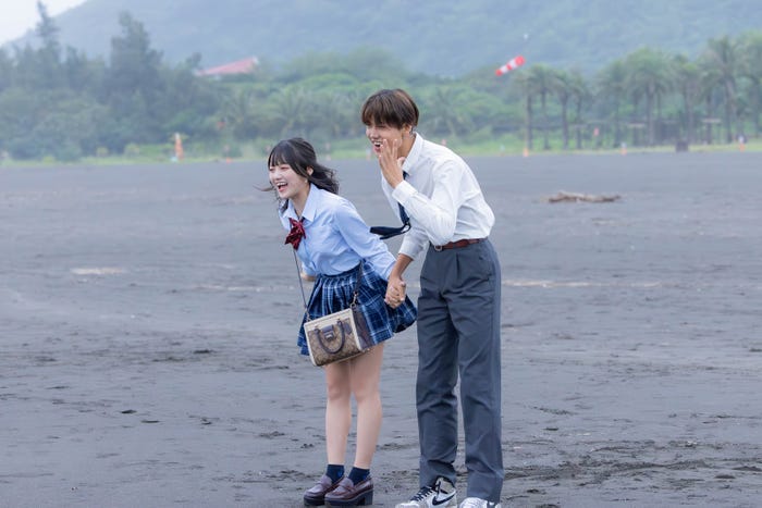 まほこ、らいち「今日、好きになりました。冬休み編2024」(C)AbemaTV, Inc.