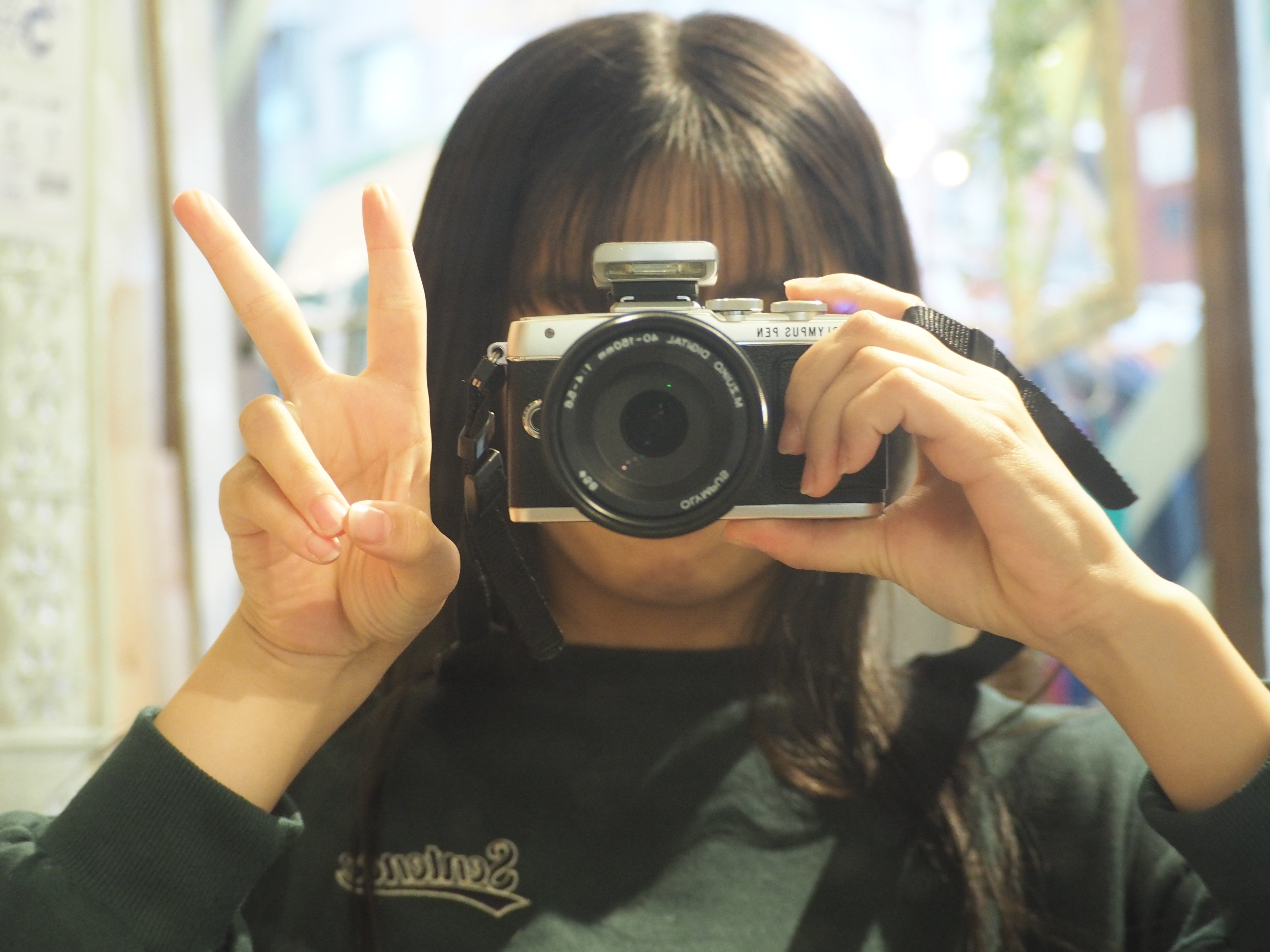 松島かのん「愛用のカメラとSNSの取り組み！」（提供写真）