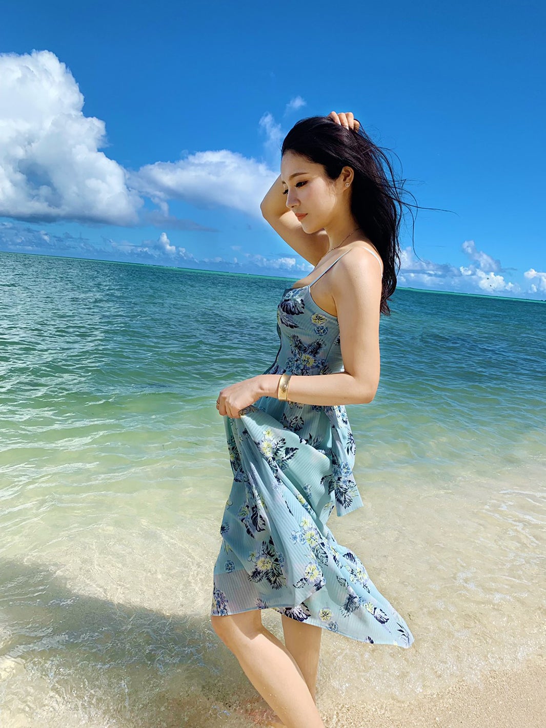 大食い大会に参加するますぶちさちよ （提供画像）