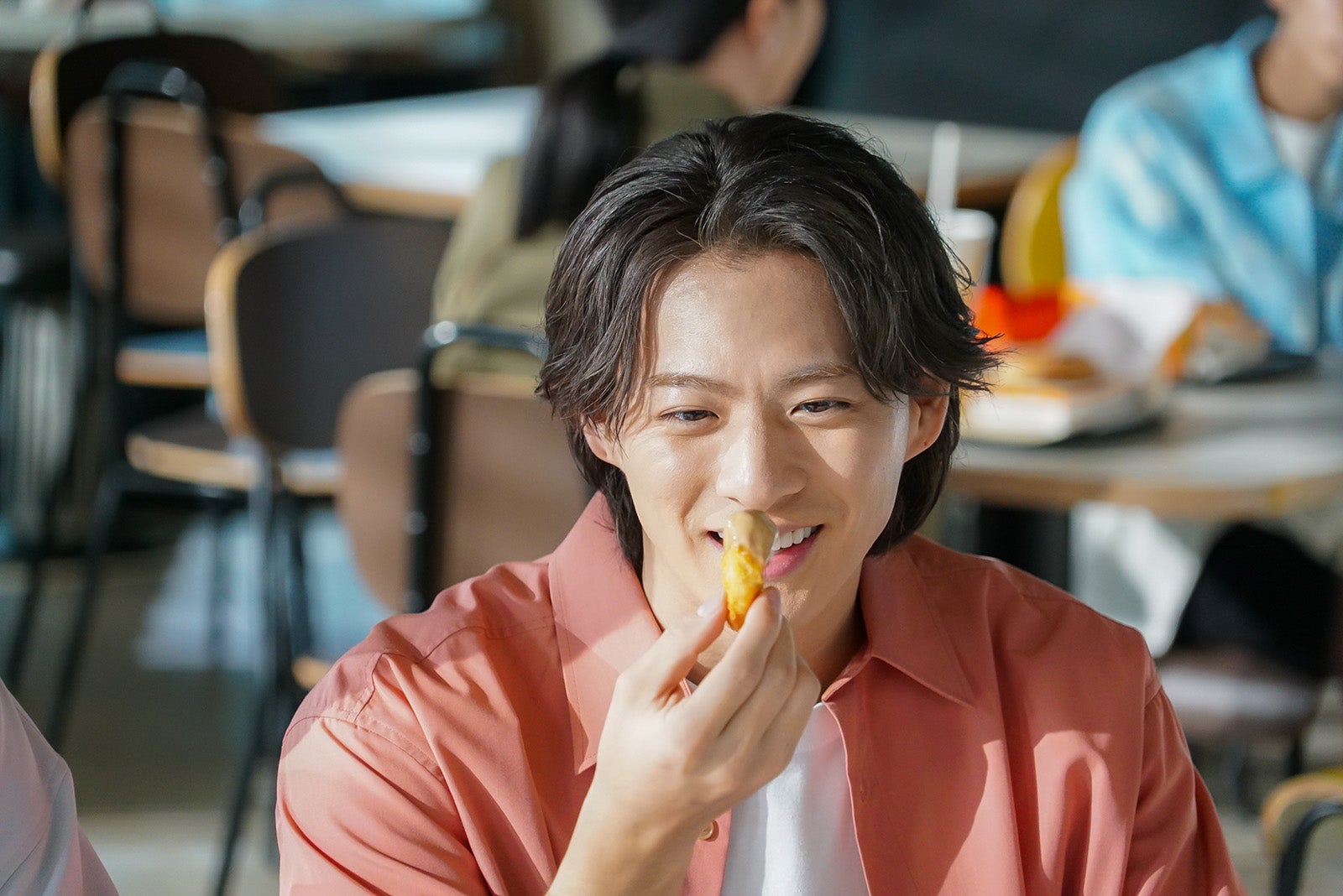 平野紫耀／新TVCM「たっぷりいこうぜ！登場」篇メイキングより（提供写真）