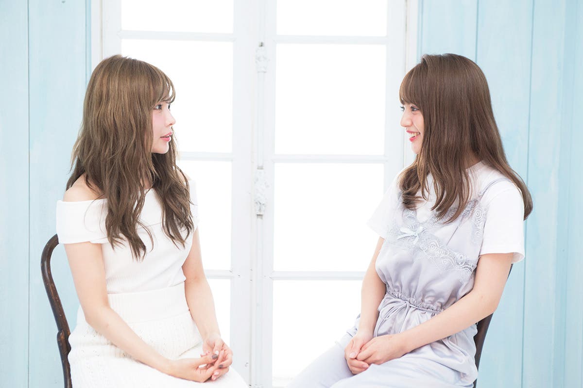 初対談が実現した(左から)益若つばさ、ちぃぽぽ