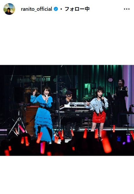 伊藤蘭Instagramより