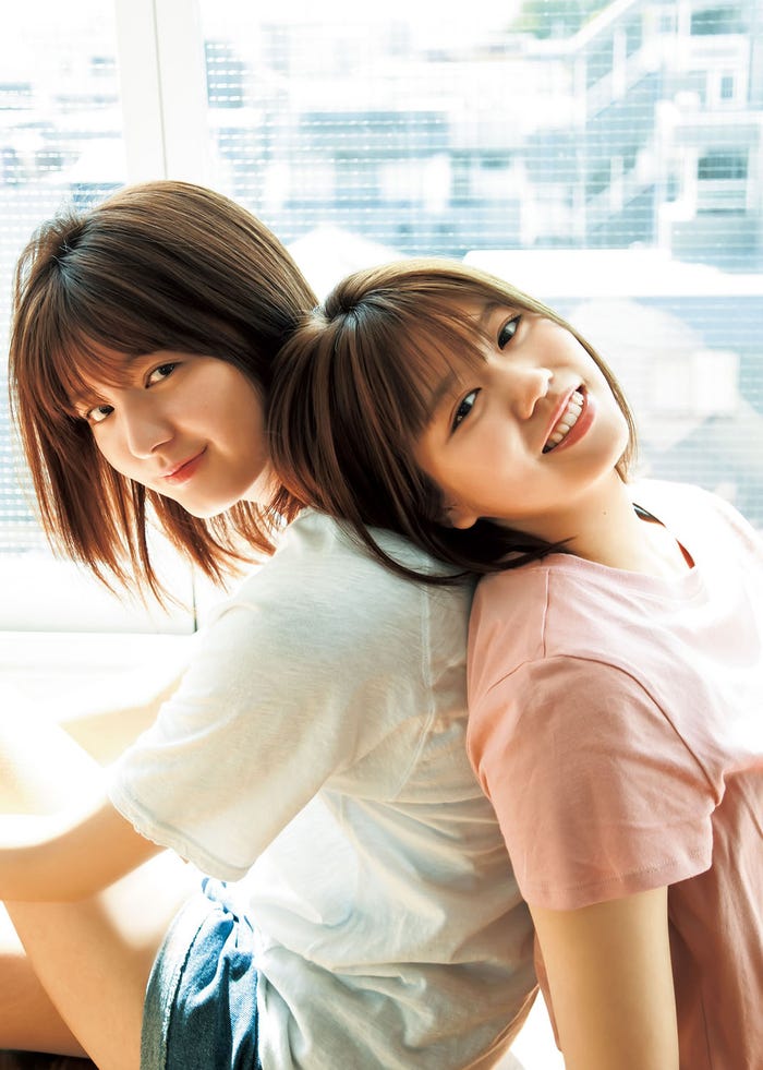 関有美子&武元唯衣(C)熊谷直子/集英社