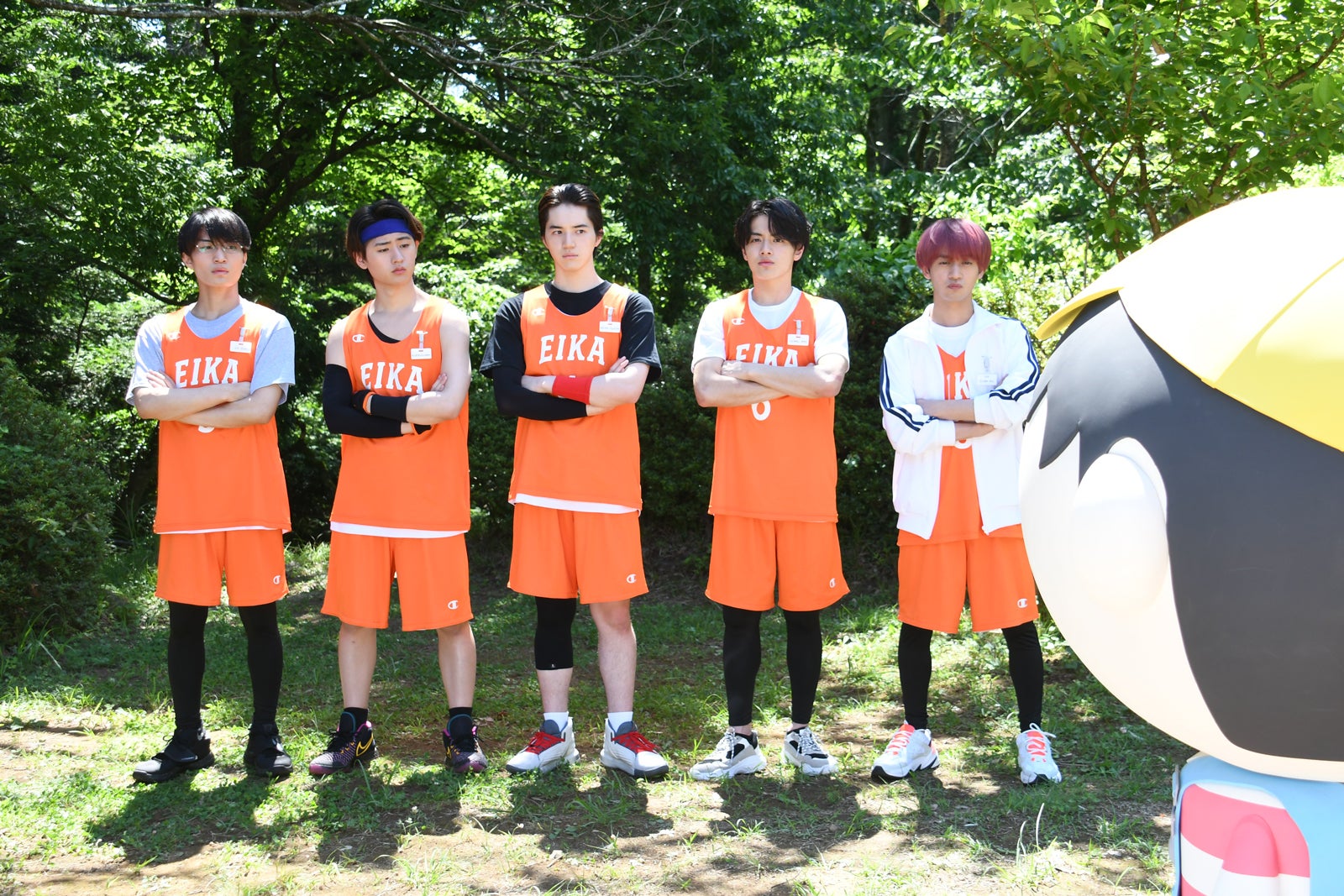 那須雄登、猪狩蒼弥、岩崎大昇、金指一世、藤井直樹（C）テレビ朝日