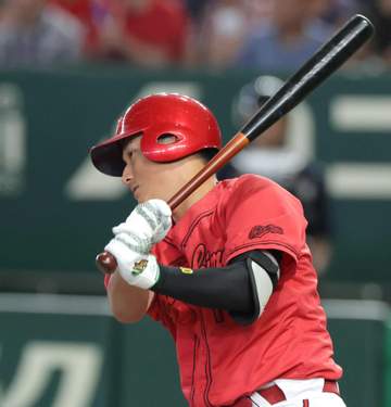 広島・佐々木 奮戦マルチ 8月絶好調打率・349でも満足感なし「走者がいる場面で良い打撃ができるように」