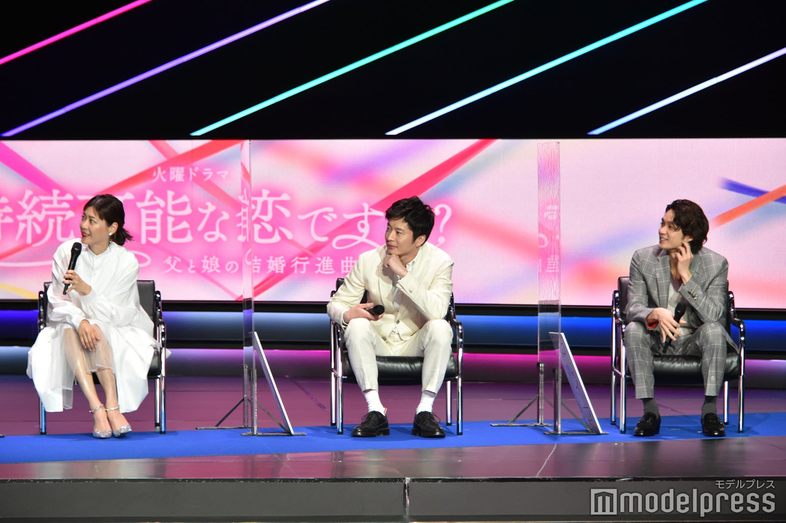 上野樹里、田中圭、磯村勇斗（C）モデルプレス