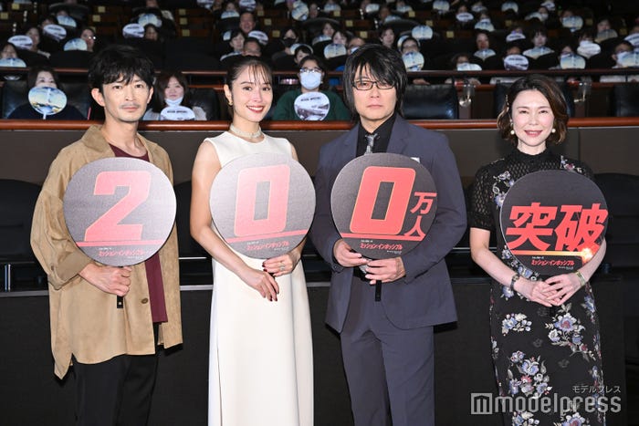 (左から)津田健次郎、広瀬アリス、森川智之、園崎未恵(C)モデルプレス