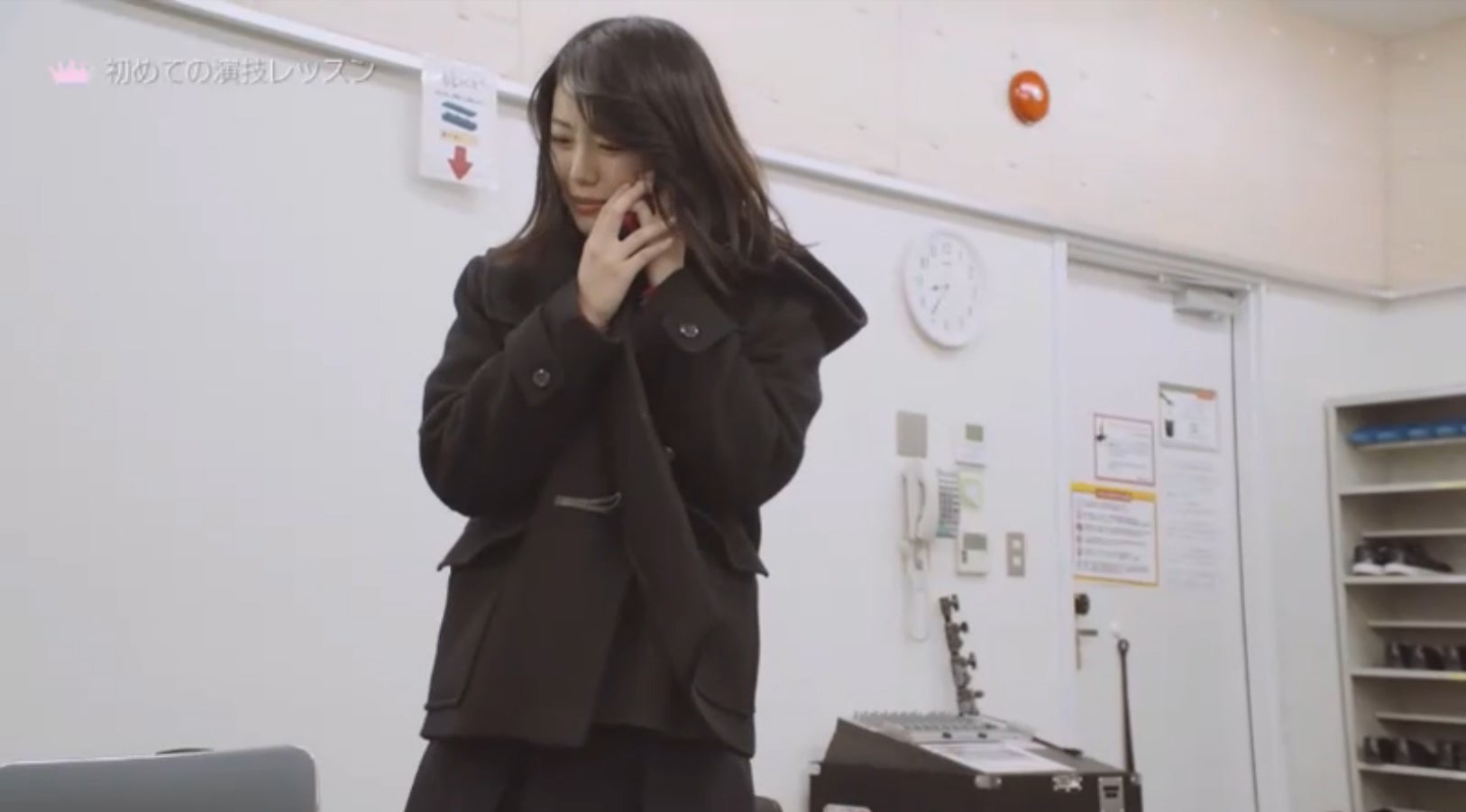 ほのぴぴの演技／「女子高生ミスコンFINALIST～ハレトキドキＪＫ～」より（提供画像）