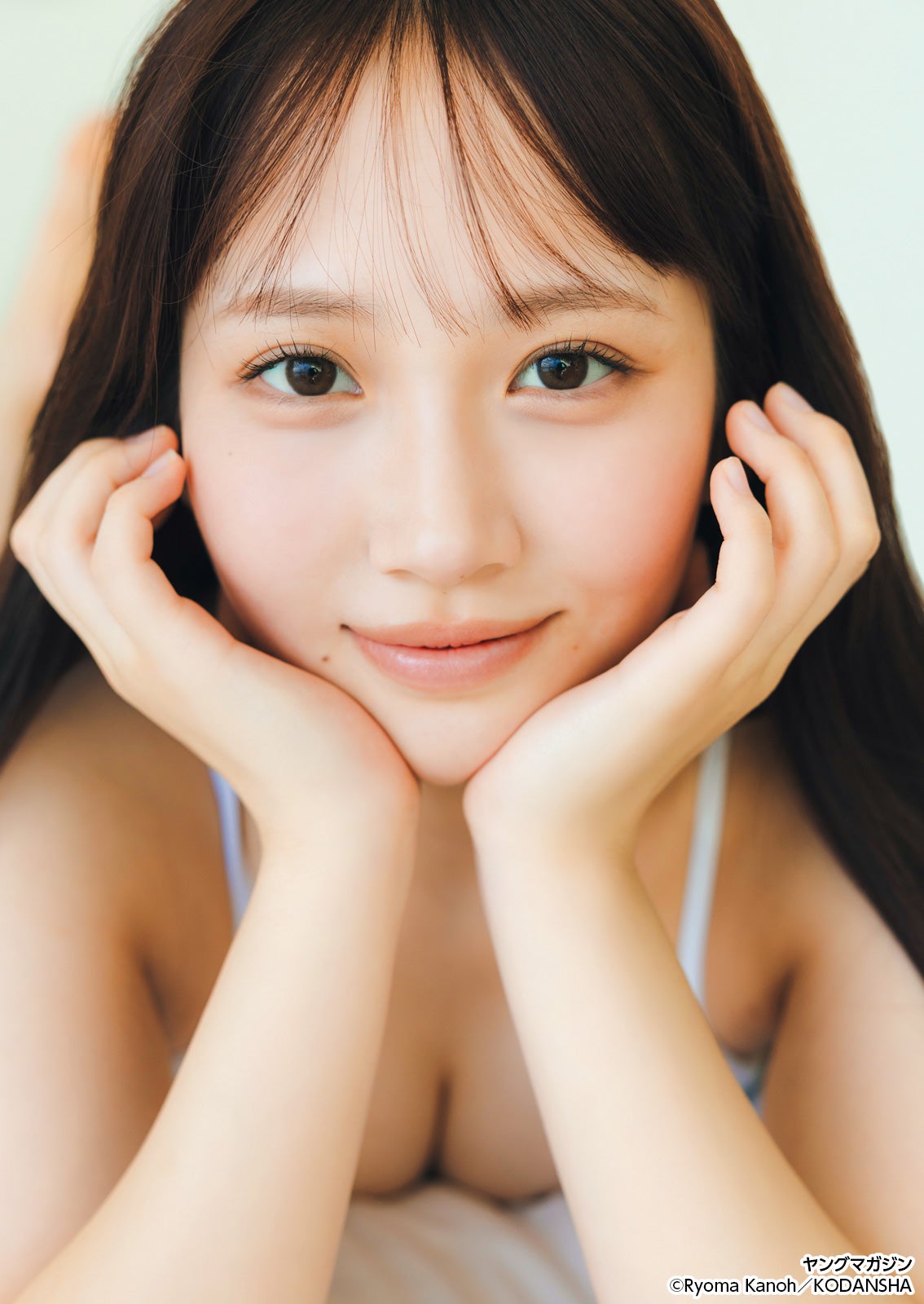 “秋元康氏プロデュース”Rain Tree市原紬希、人生初グラビアで表紙に異例の抜擢「ヤンマガ」で美バスト披露