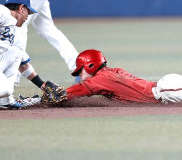 速すぎる！広島・辰見がプロ野球記録タイ 今季代走で25盗塁 残り26戦現ドラから歴史作る 逆転勝ち3位4差CSへ突っ走る