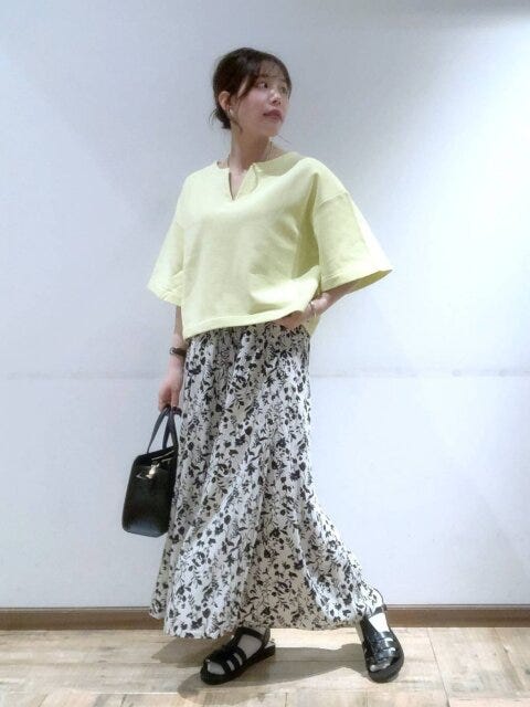 グローバルワーク　低身長　ボトムス　ワイドパンツ