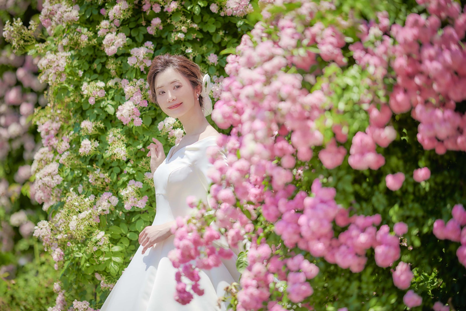 “あつ森”ウエディングで話題　オートクチュールドレス制作＆ロケ撮影プレゼント