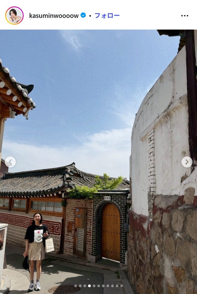 山谷花純Instagramより