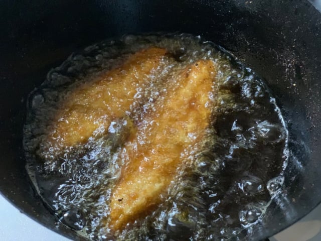 白身フライ　揚げ方