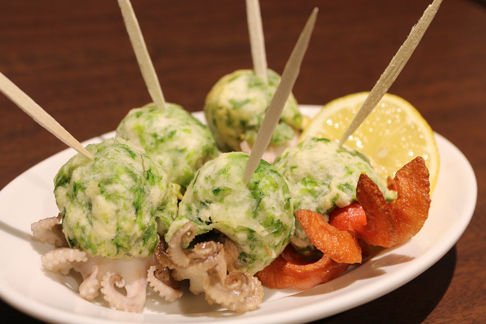 いいだこのゼッポリーニ 関西たこ焼き風／画像提供：株式会社スイミージャパン